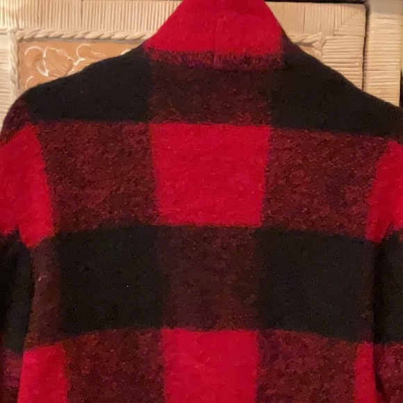 Aritzia Wilfred Free Buffalo Check Wool Coat - Picture 10 of 12